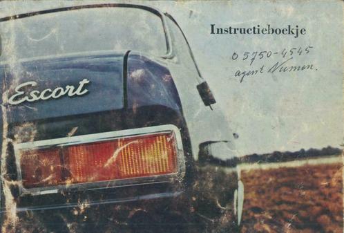 1967 Ford Escort instructieboekje handleiding Nederlands, Auto diversen, Handleidingen en Instructieboekjes, Verzenden