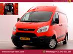 Ford Transit Custom 2.0 TDCI 130pk E6 L1H2 Trend Airco/Inric, Auto's, Nieuw, Ford, Lease, Rood