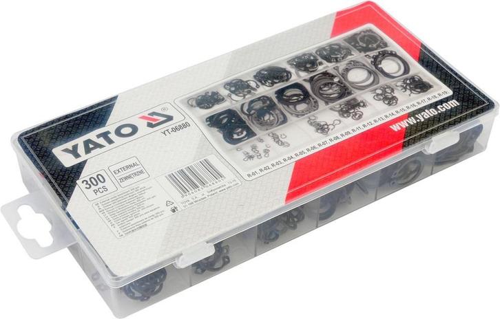 Seegerring/circlip set - 300-delige set - Extern gebruik - A, Doe-het-zelf en Verbouw, Overige Doe-het-zelf en Verbouw, Nieuw