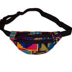Afrikaanse print heuptasje / Fanny pack - Multicolor kente -, Sieraden, Tassen en Uiterlijk, Tassen | Damestassen, Ophalen of Verzenden