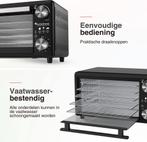 TurboTronic FD14 Voedseldroger droogoven 14 Liter - Zwart, Witgoed en Apparatuur, Ovens, Ophalen of Verzenden, Nieuw