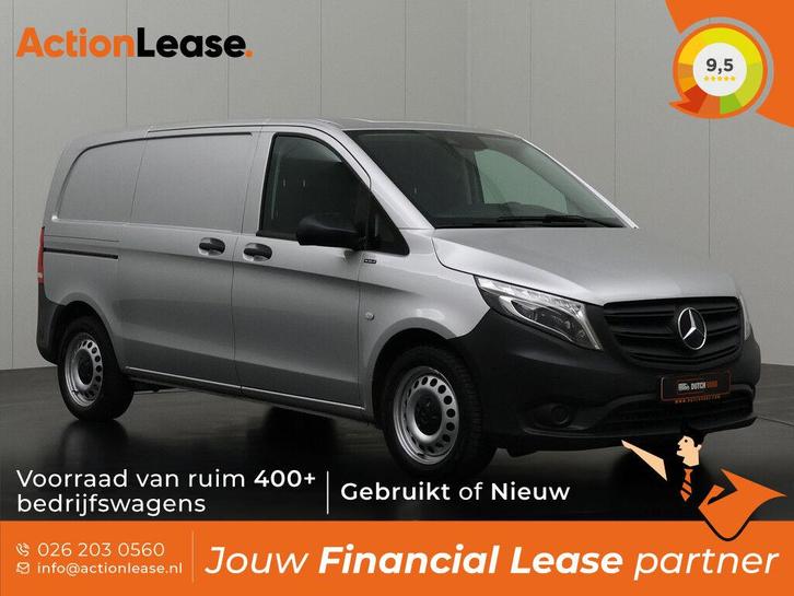 Mercedes Vito Bestelbus L1 H1 2022 Diesel Automaat, Auto's, Mercedes-Benz, Dealer onderhouden, Te koop, Zwart, Automaat, Financial lease