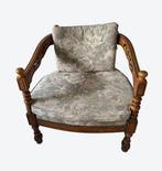 Fauteuil - Giorgetti fauteuil - Hout, Textiel, Antiek en Kunst