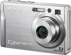 Sony CyberShot DSC-W80 Digitale Compact Camera - Zilver, Audio, Tv en Foto, Fotocamera's Digitaal, Verzenden, Zo goed als nieuw