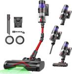 Ultenic U16 Flex Stofzuiger – Zwart/Rood – Draadloos, Witgoed en Apparatuur, Stofzuigers, Ophalen of Verzenden, Nieuw