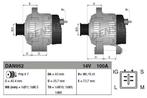 Dynamo / Alternator TOYOTA AVENSIS VERSO (2.0), Auto-onderdelen, Motor en Toebehoren, Ophalen of Verzenden, Nieuw