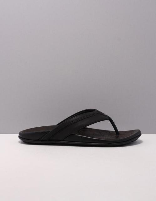 OlUkAI slippers heren 41 zwart, Kleding | Heren, Schoenen, Zwart, Nieuw, Verzenden
