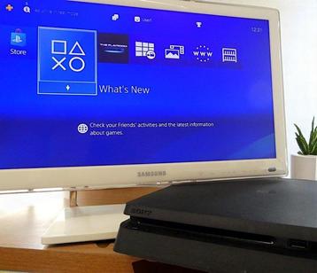 Sony - Playstation 4 (PS4) - Consolle 500GB Slim + Joystick beschikbaar voor biedingen