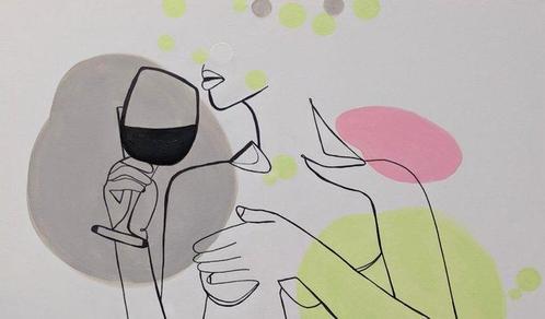 Evelina Vine (XXI) - Whispered Shapes, Antiek en Kunst, Kunst | Schilderijen | Modern