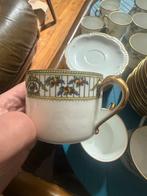 Chabrol & Poirier, Limoges - Koffieservies voor 12 (12) -, Antiek en Kunst, Antiek | Glas en Kristal