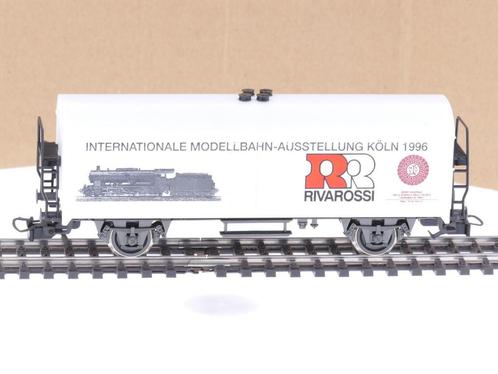 Schaal H0 Rivarossi 5674 gesloten goederenwagon 50 jaar..., Hobby en Vrije tijd, Modeltreinen | H0, Gelijkstroom, Wagon, Zo goed als nieuw