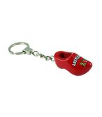 Sleutelhanger met 1 klompje van 4 cm Rood Amsterdam, Ophalen of Verzenden, Nieuw