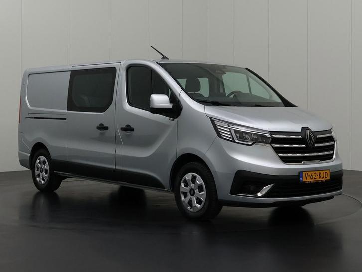 Renault Trafic 2.0Blue DCi 150PK Lang Dubbele Cabine, Auto's, Bestelauto's, Dealer onderhouden, Lease, Overige kleuren, Handgeschakeld