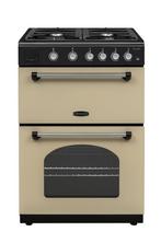 Rangemaster Classic Gasfornuis 60cm Cream, Ophalen of Verzenden, Nieuw, 85 tot 90 cm