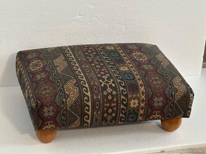 Voetenbank - Hout, textiel enz - Voeten Bank, Antiek en Kunst, Curiosa en Brocante