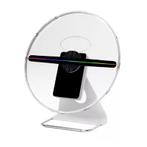 HOLOGRAM 3D FAN AD30 OP BATTERIJ 30CM MET BESCHERMKAP, Audio, Tv en Foto, Projectieschermen, Verzenden, Nieuw