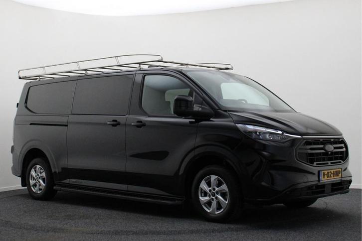 Ford Transit Custom 300 2.0 TDCI L2H1 Limited DC, Auto's, Bestelauto's, Dealer onderhouden, Lease, Overige kleuren, Automaat, Overige kleuren