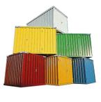 Blauwe Demontabele Container voor opslag en stalling