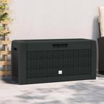 vidaXL Tuinbox 119x48x60 cm polypropeen antracietkleurig, Tuin en Terras, Overige Tuin en Terras, Verzenden, Nieuw