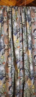 Nieuw! Exclusief Art Nouveau-stof met zeldzame vogels -