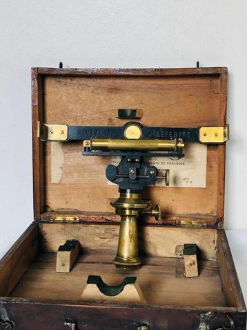 Waterpas (optisch instrument) - J. Lefebvre & Cie - 1900 - beschikbaar voor biedingen