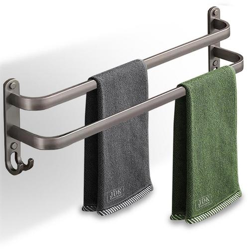 JDK - Handdoekrek 2 delig - Zelfklevende Baddoekrek Badkamer, Huis en Inrichting, Badkamer | Badtextiel en Accessoires, Zo goed als nieuw
