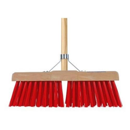 Talen Tools Stadsbezem – Nylon haren – 45 cm – Houten, Tuin en Terras, Hand-tuingereedschap, Nieuw, Ophalen of Verzenden