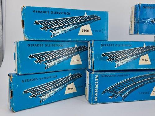 Märklin H0 - 5100 - 5106 - 5200 -5202 - Modeltreinsporen, Hobby en Vrije tijd, Modeltreinen | H0