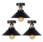 Vintage Industriële Plafondlamp – Rustieke Metalen Lamp, Huis en Inrichting, Lampen | Hanglampen, Verzenden, Nieuw