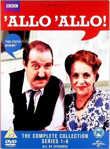 ´Allo ´Allo! the complete series 1-9 -      Gratis verzenden beschikbaar voor biedingen