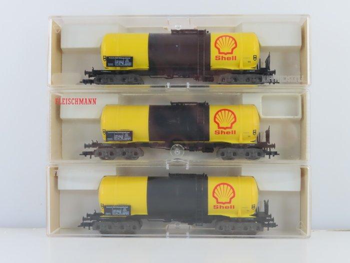 Fleischmann H0 - 5471 - Modeltrein goederenwagon (3) - 3x, Hobby en Vrije tijd, Modeltreinen | H0