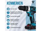 Vesto® PowerDrive Accuboormachine - Accu Schroefboormachine, Verzenden, Nieuw