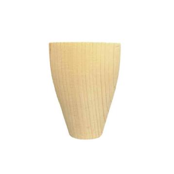 Kegel retro vintage model meubelpoot 102x76mm vuren beschikbaar voor biedingen