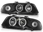 Koplampen Audi A4 B5 94-99 Angel Eyes Zwart, Ophalen of Verzenden, Nieuw