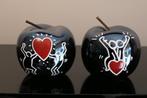 RichART - Lot de 2 pommes en hommage à Keith Haring - L