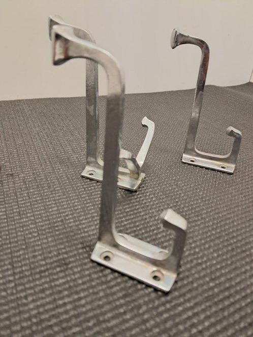 Set kapstokhaken (5) - Verchroomd, Antiek en Kunst, Kunst | Designobjecten