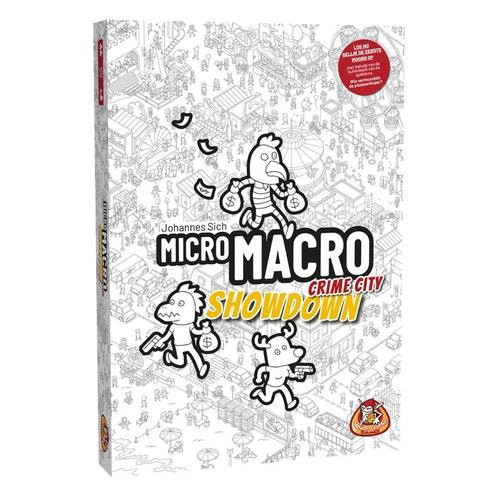 MicroMacro: Showdown - Bordspel, Hobby en Vrije tijd, Gezelschapsspellen | Bordspellen, Nieuw, Verzenden