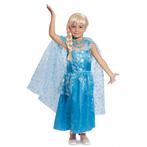 Blauwe ijsprinsessen jurk  voor meisjes - Prinsessen kleding, Ophalen of Verzenden, Nieuw