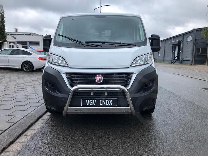 FIAT DUCATO PUSHBAR MET CE/EU CERTIFICAAT RVS INCL MONTAGE, Auto diversen, Auto-accessoires, Nieuw, Ophalen of Verzenden