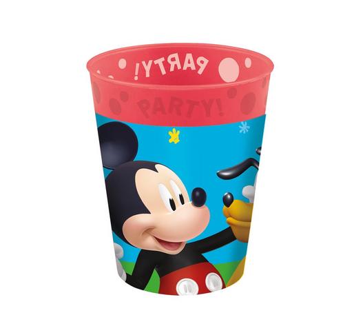 Mickey Mouse Beker Herbruikbaar 250ml, Hobby en Vrije tijd, Feestartikelen, Nieuw, Verzenden