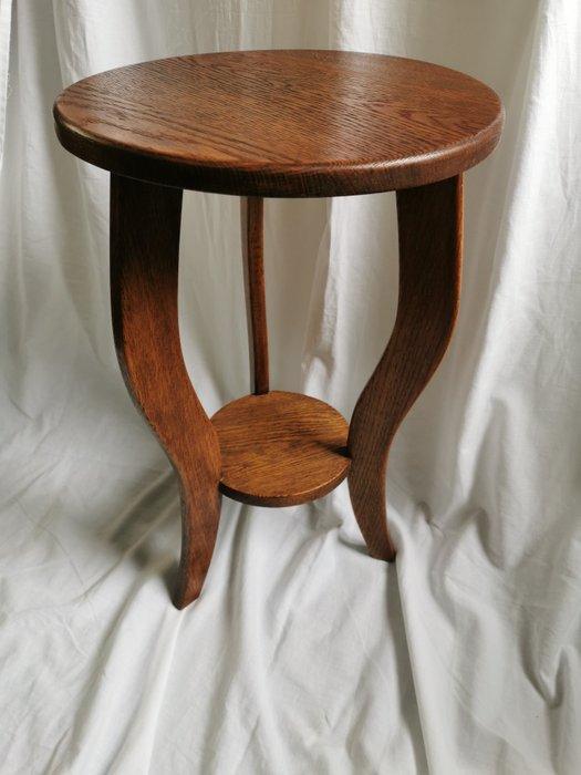 Bijzettafel - Eik - Amsterdamse school, Antiek en Kunst, Curiosa en Brocante