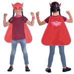 Kind Kostuum PJ Masks Owlette Cape Set 4/8 jaar, Kinderen en Baby's, Carnavalskleding en Verkleedspullen, Verzenden, Nieuw