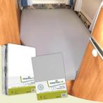 Textielpakket Frans bed - 1 hoeslaken en 1 molton - links -, Eenpersoons, Verzenden, Nieuw, Wit