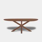 Tafel organisch eikenhout  Matrix Hout  300x125, Huis en Inrichting, Tafels | Eettafels, Nieuw