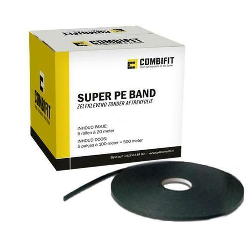 Combifit Super PE band ZA 6x3mm wit (pakje), Doe-het-zelf en Verbouw, Glas en Ramen, Nieuw, Ophalen of Verzenden