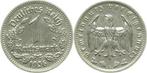 Duitsland 1 Reichsmark 1936 G J354 vz/stgl J 354, Postzegels en Munten, Verzenden