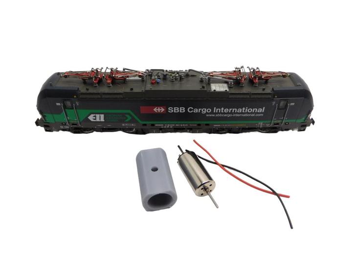 micromotor NF047 N motor ombouwset voor Fleischmann, Hobby en Vrije tijd, Modeltreinen | N-Spoor, Gelijkstroom, Overige typen