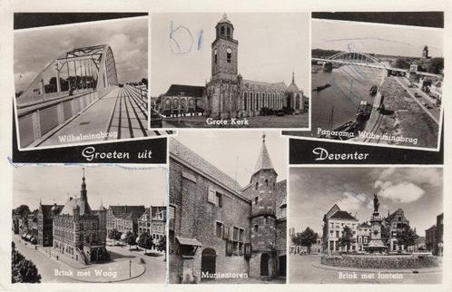 DEVENTER - Meerluik Groeten uit Deventer, Verzamelen, Ansichtkaarten | Nederland, Verzenden
