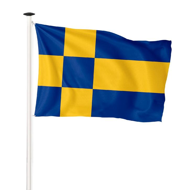 Vlag Tilburg 100x150cm (voor gevelstok), Diversen, Vlaggen en Wimpels, Nieuw