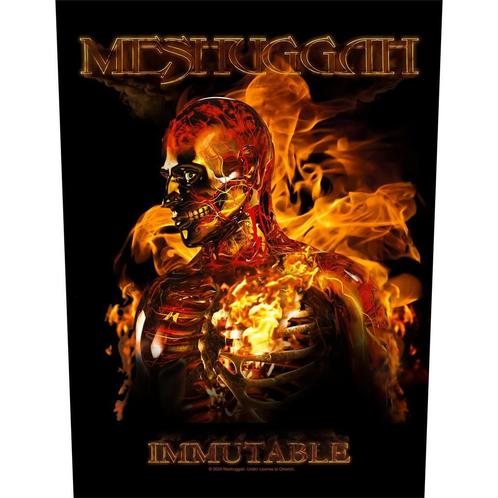 Meshuggah - Immutable - Rugpatch officiële merchandise, Verzamelen, Muziek, Artiesten en Beroemdheden, Kleding, Nieuw, Ophalen of Verzenden